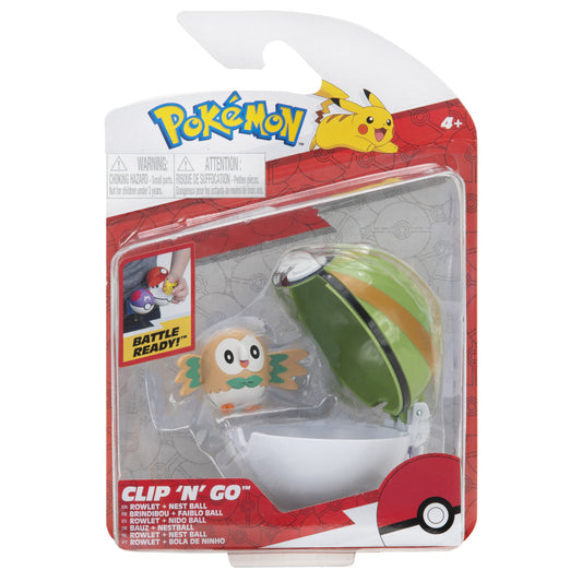 Pokemon Clip And Go Rowlet