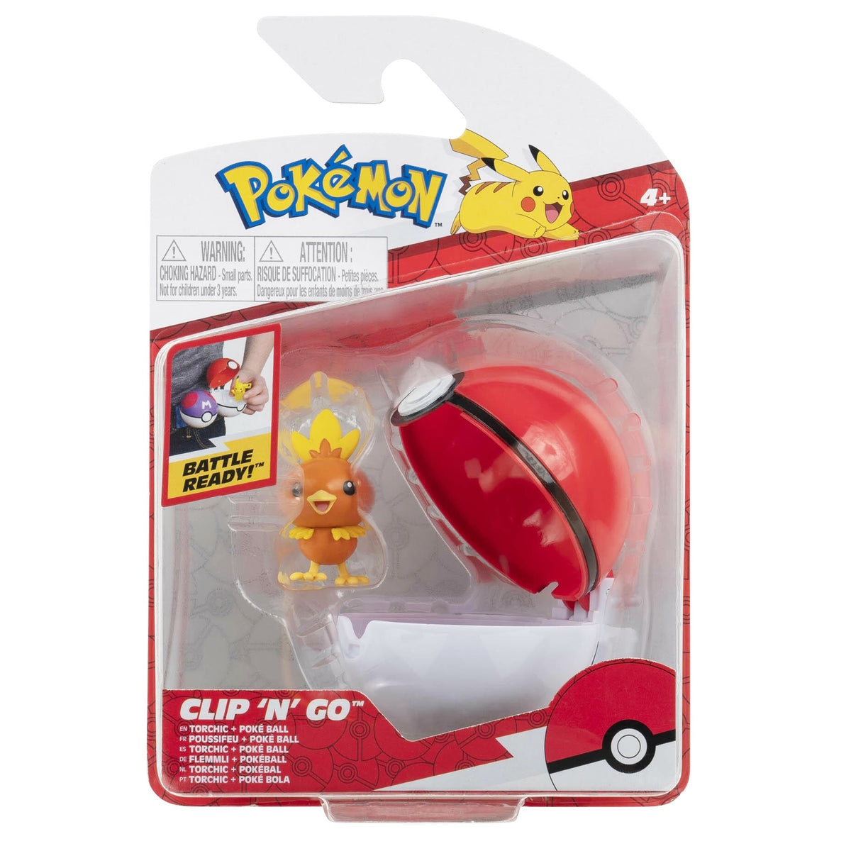 Pokemon Clip And Go Torchic