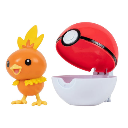 Pokemon Clip And Go Torchic - Damaged Box