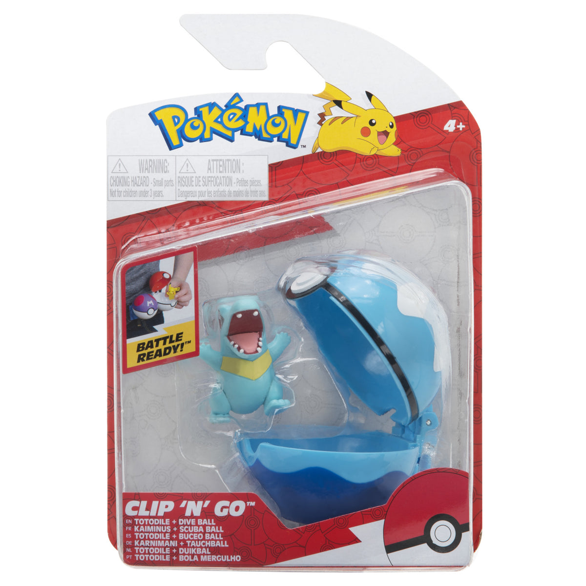 Pokemon Clip And Go Totodile
