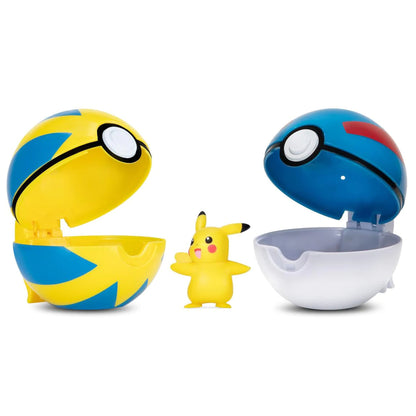 Pokemon Clip'n'Go Pokeball Belt Set - Pikachu Female