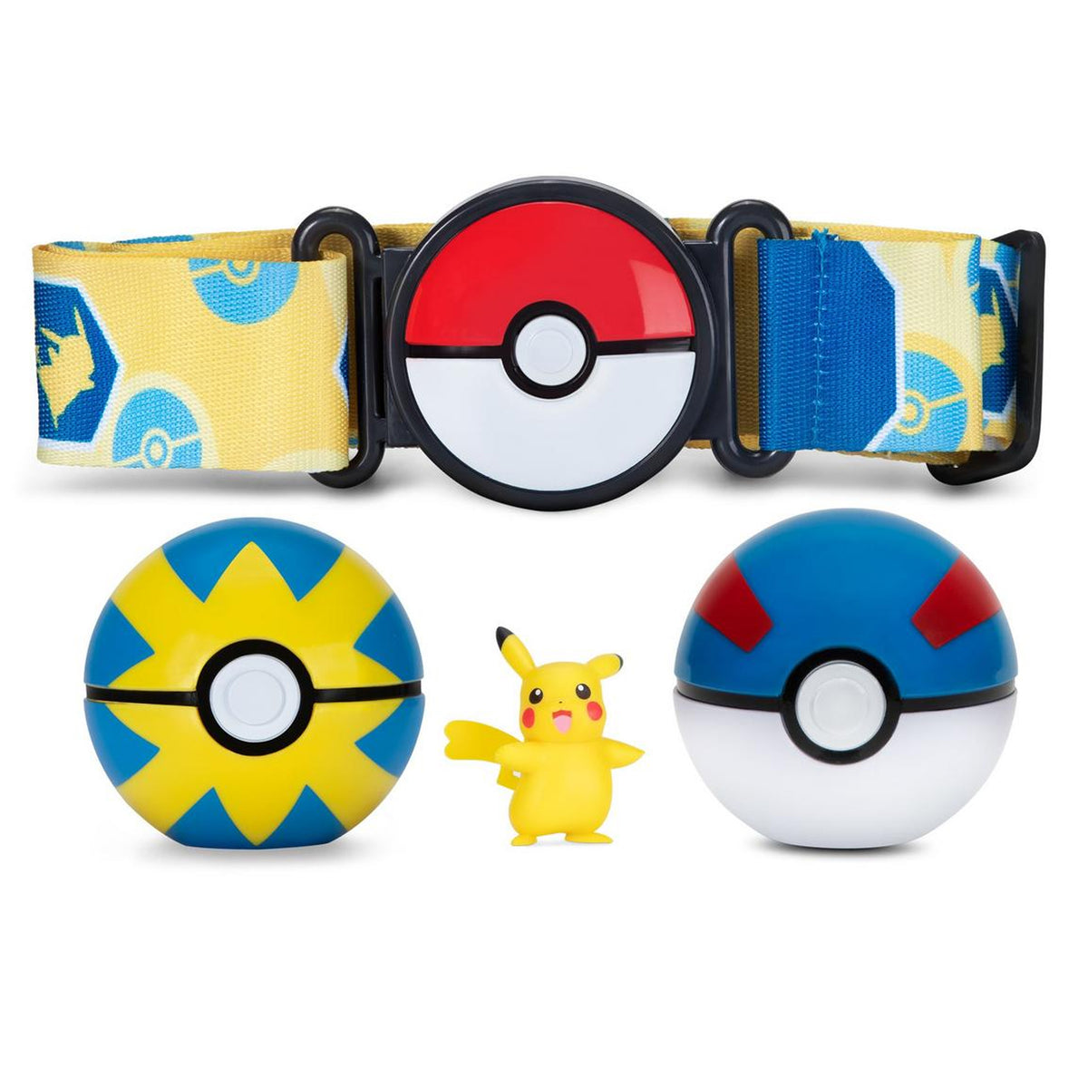Pokemon Clip'n'Go Pokeball Belt Set - Pikachu Female