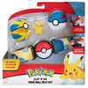 Pokemon Clip'n'Go Pokeball Belt Set - Pikachu Female