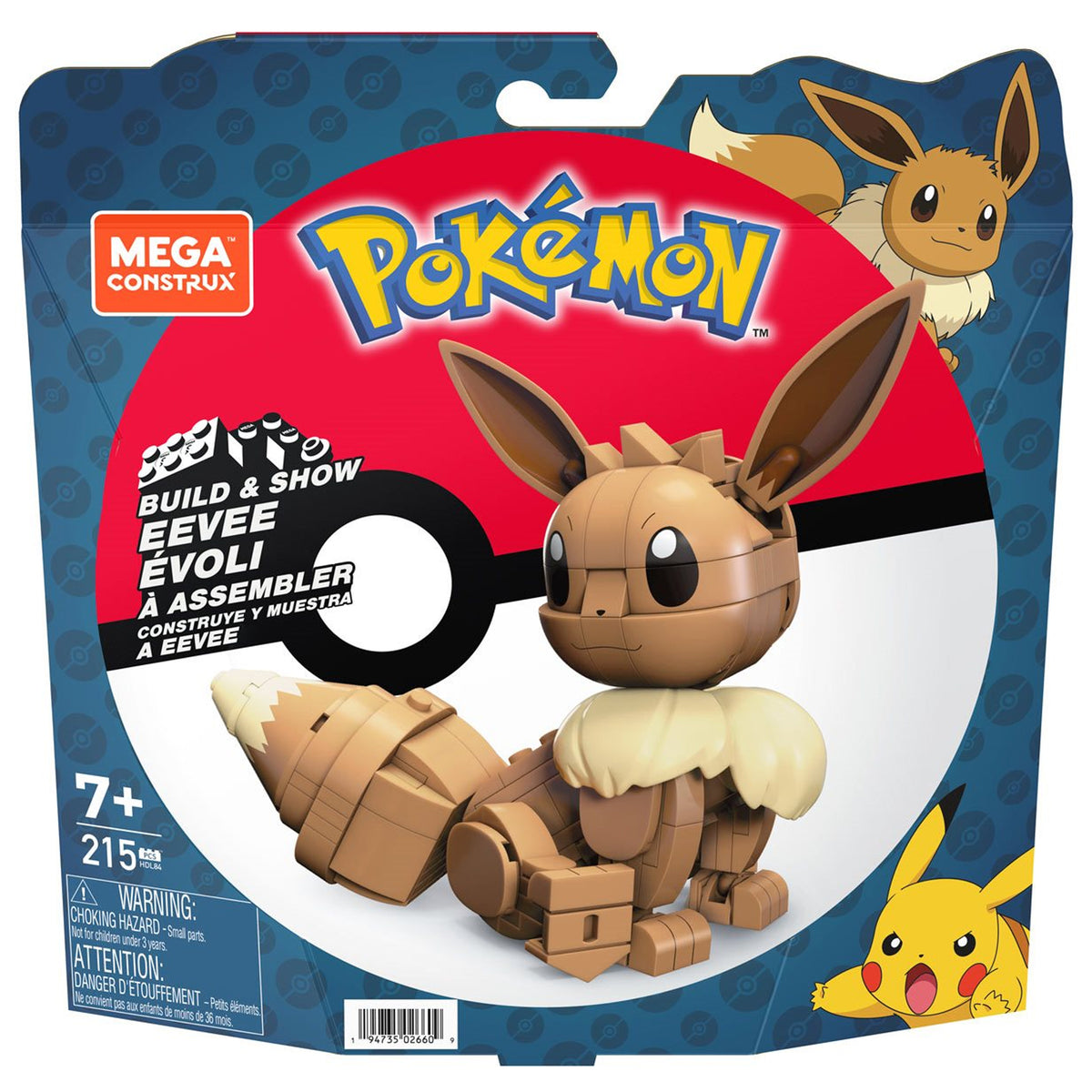 Pokemon Mega Construx Pokemon Build & Show Eevee