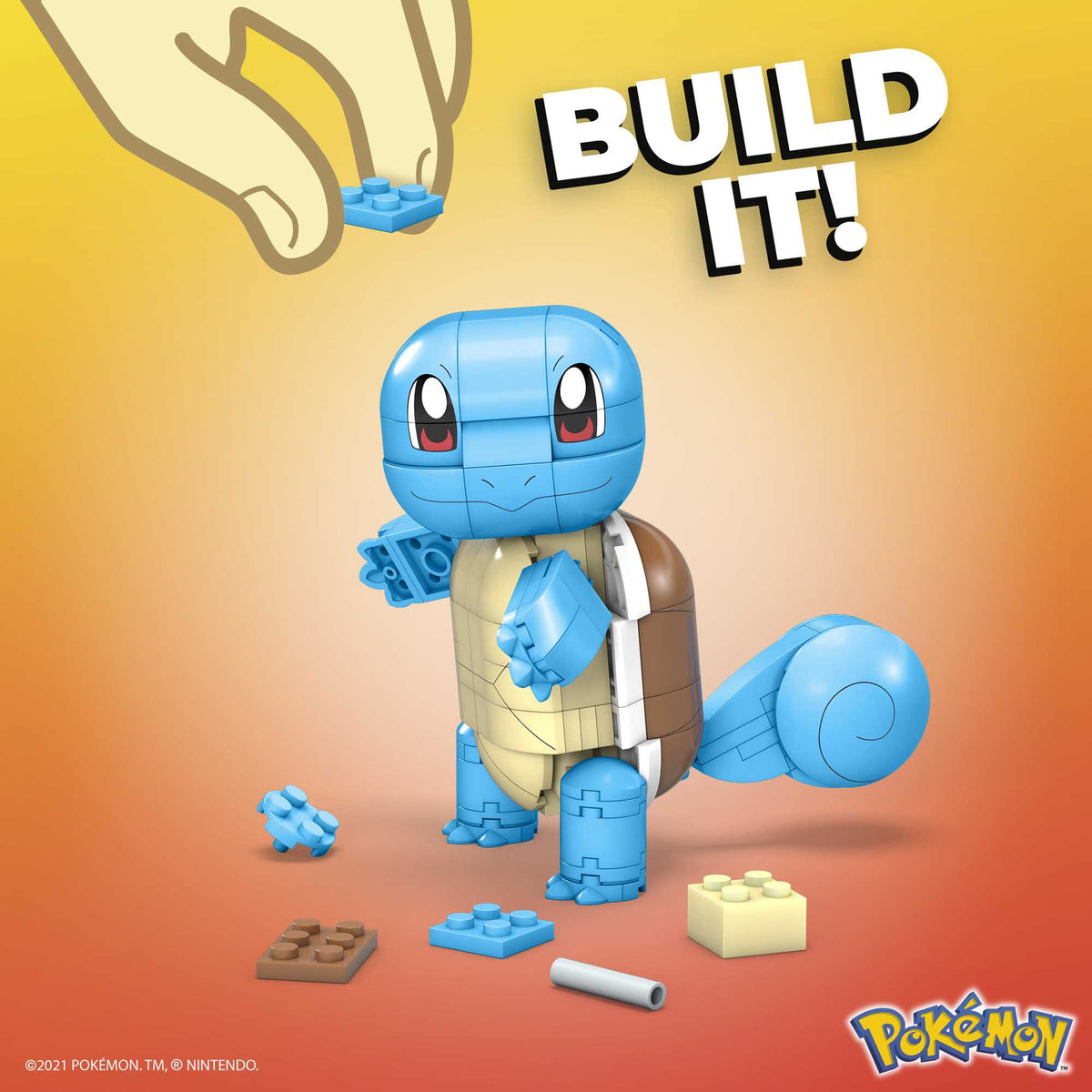 Pokemon Mega Construx Pokemon Build & Show Squirtle