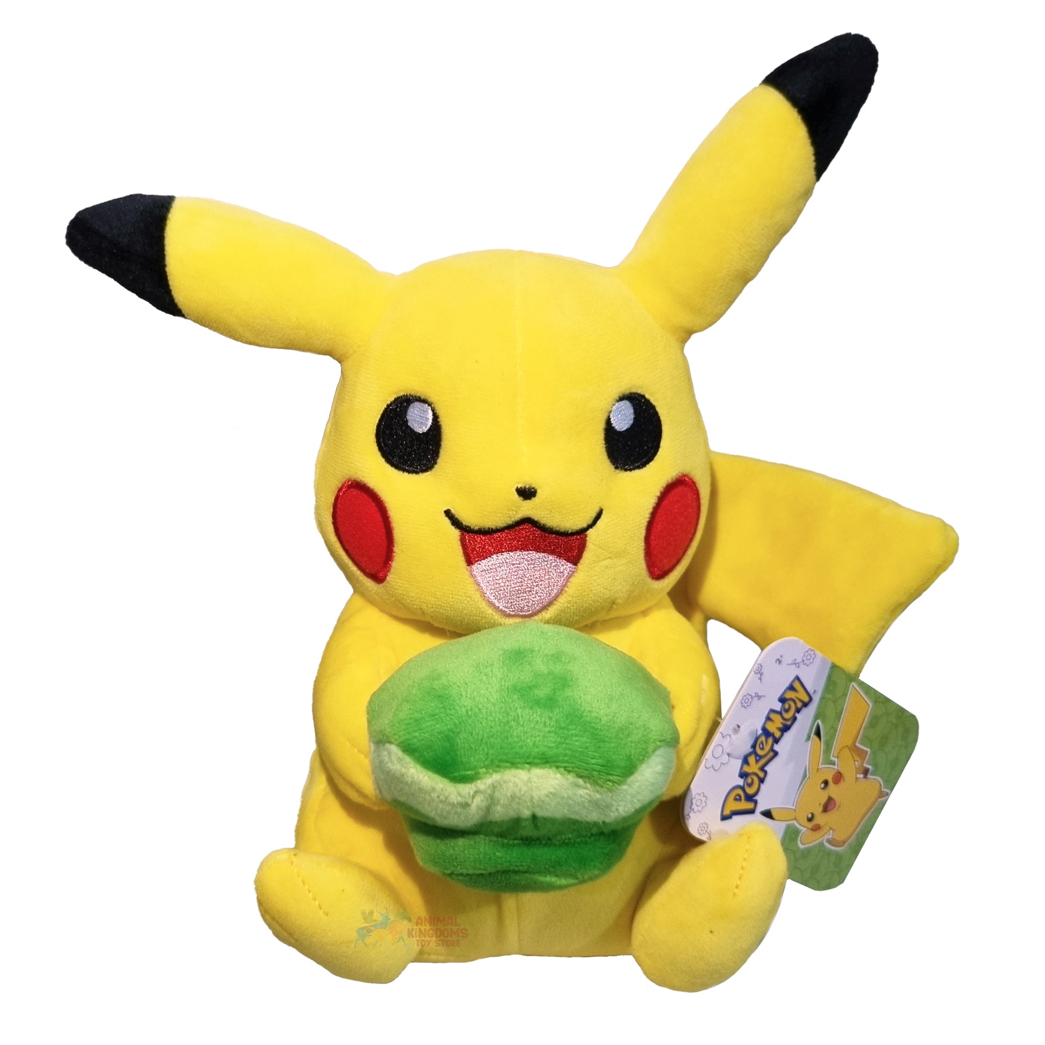 Pokemon Pikachu with Poke Puff Spring Plush – Animal Kingdoms Toy Store