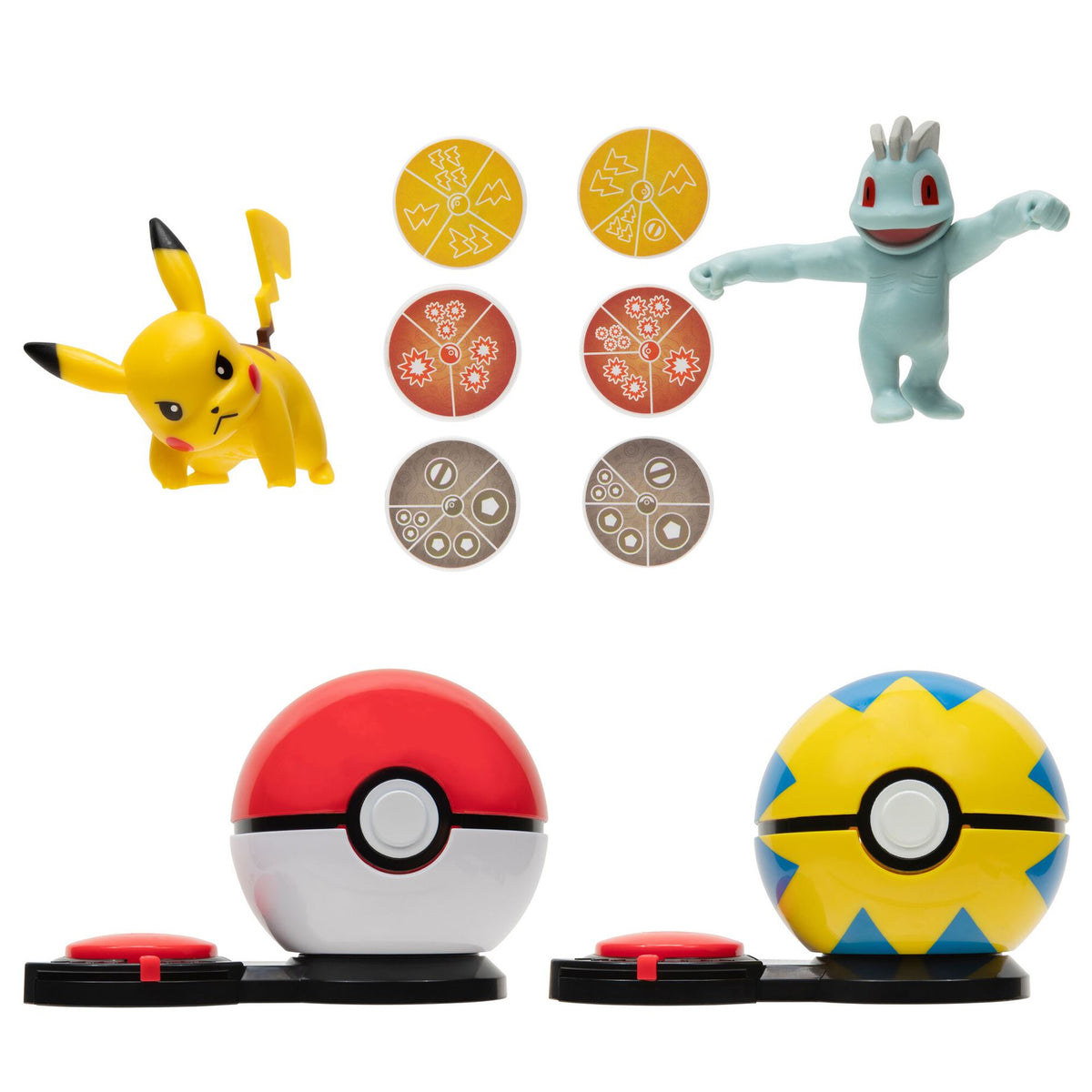 Pokemon Surprise Attack Game - Pikachu vs Machop