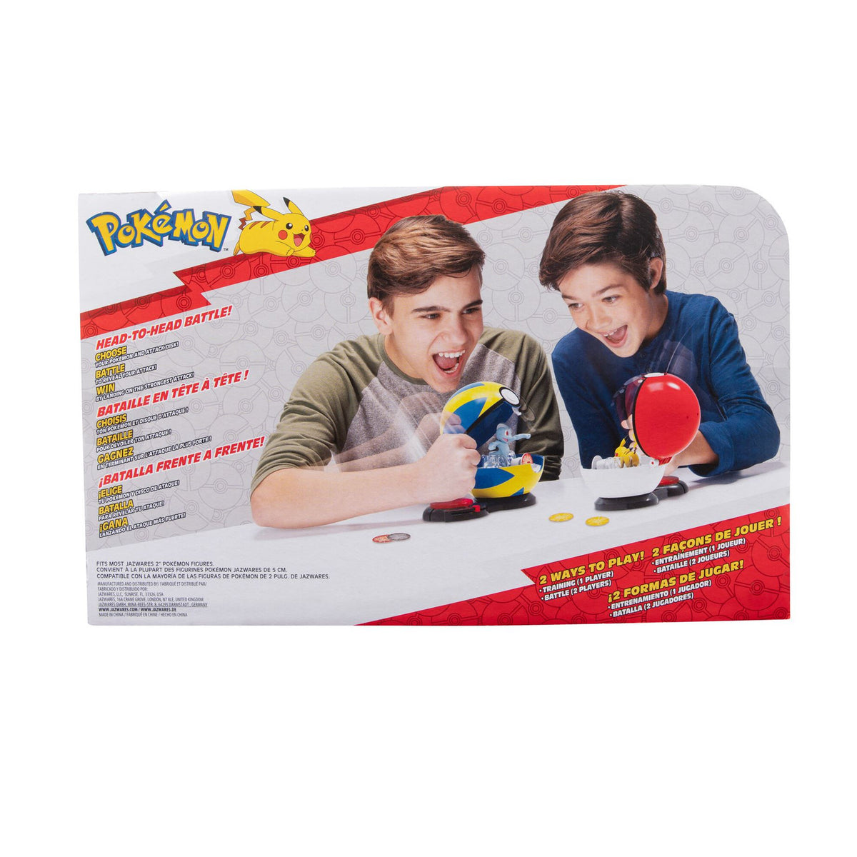 Pokemon Surprise Attack Game - Pikachu vs Machop