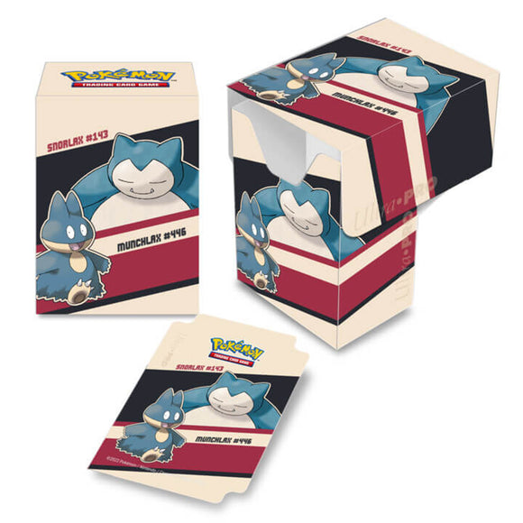 Pokemon TCG Deck Box - Snorlax & Munchlax