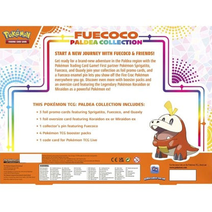 Pokemon TCG Paldea Collection - Fuecoco