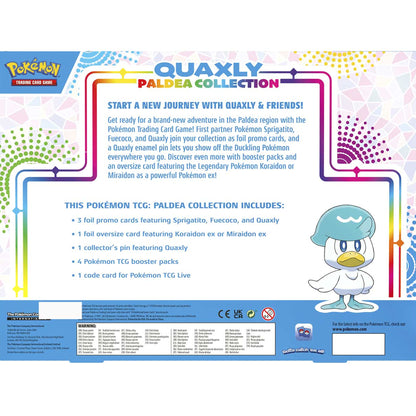 Pokemon TCG Paldea Collection - Quaxly