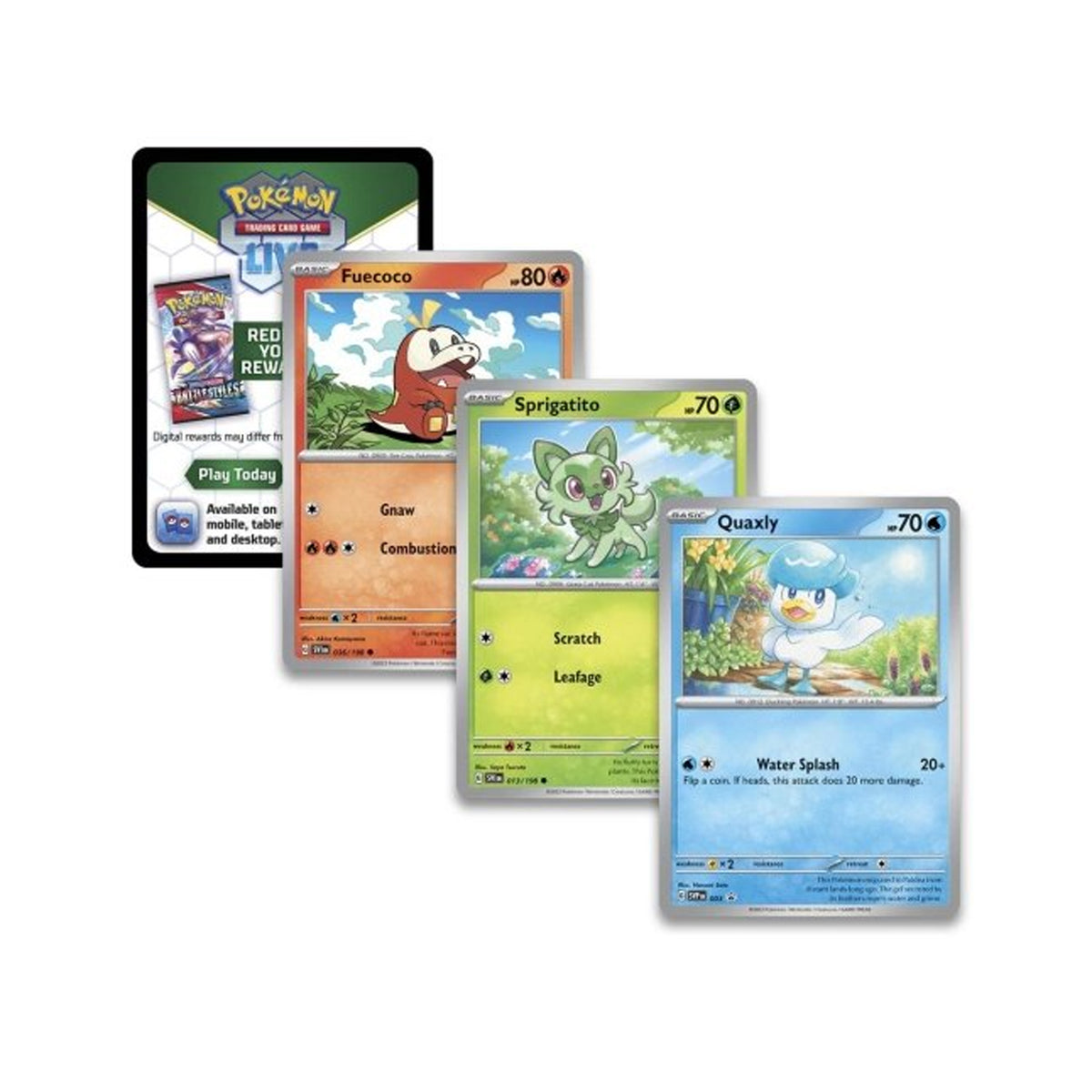 Pokemon TCG Paldea Collection - Quaxly