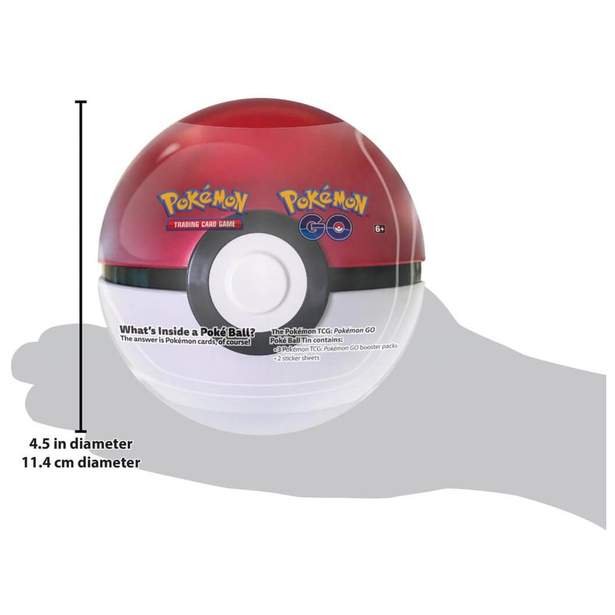 Pokemon TCG Pokemon GO Poke Ball Tin