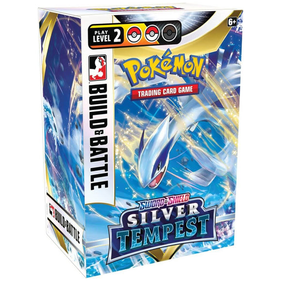 Pokemon TCG Sword & Shield - Silver Tempest Build & Battle Box