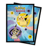 Pokemon TCG ULTRA PRO Deck Protector Sleeves x65 - Pikachu & Mimikyu