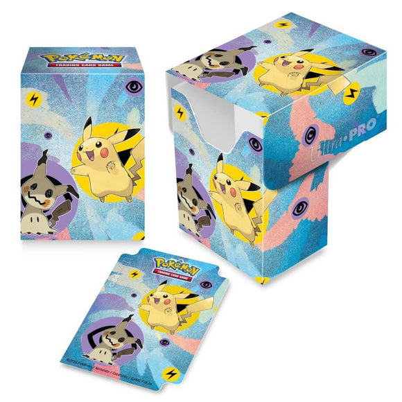 Pokemon TCG ULTRA PRO Full View Deck Box - Pikachu & Mimikyu