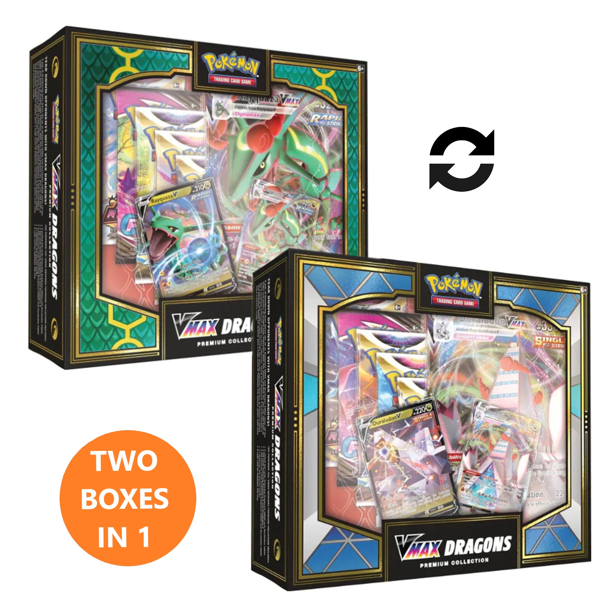 pokemon trading card game vmax double dragons premium collection Pokemon VMAX Double Dragons Premium Collection In Stock Availability and Price Tracking