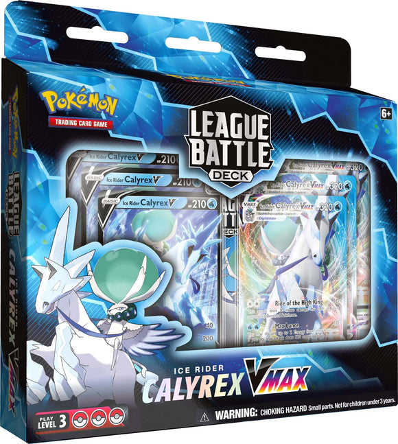 Pokémon TCG - Ice Rider Calyrex VMAX League Battle Deck