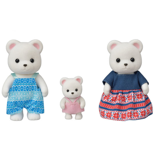 Sylvanian Families Polar Bear Family-5396-Animal Kingdoms Toy Store