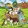 Ravensburger Cats and Dogs Puzzle 3x49pc-RB08002-1-Animal Kingdoms Toy Store