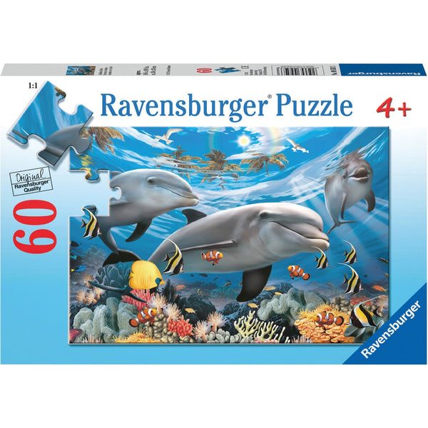 Ravensburger Caribbean Smile Puzzle 60pc-RB09593-3-Animal Kingdoms Toy Store