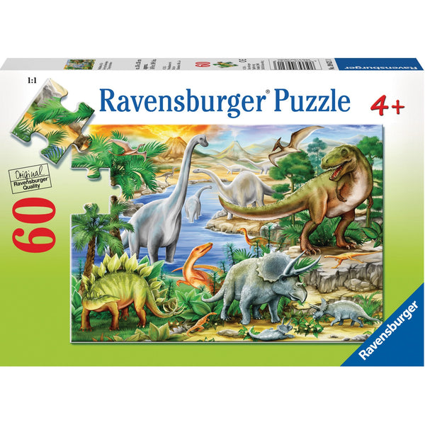 Ravensburger Prehistoric Life Puzzle 60pc-RB09621-3-Animal Kingdoms Toy Store