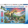 Ravensburger Time of the Dinosaurs Puzzle 100pc-RB10665-3-Animal Kingdoms Toy Store
