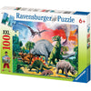 Ravensburger Among the Dinosaurs Puzzle 100pc-RB10957-9-Animal Kingdoms Toy Store
