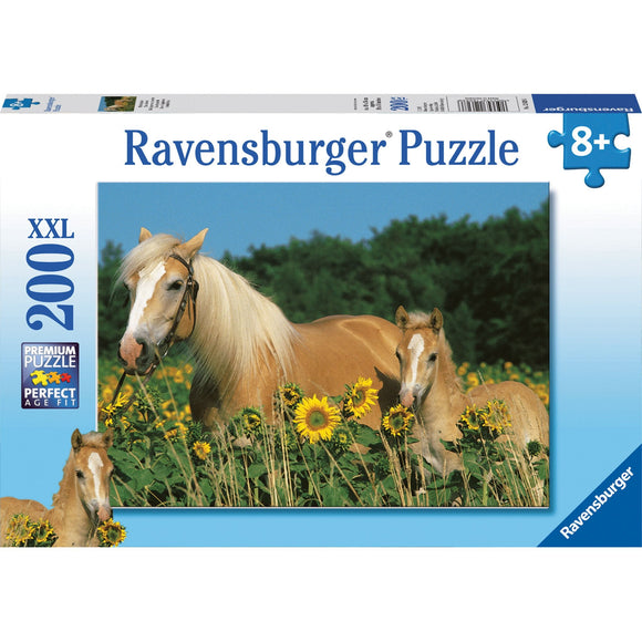Ravensburger Horse Happiness Puzzle 200pc-RB12628-6-Animal Kingdoms Toy Store