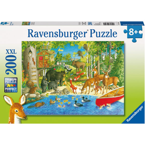 Ravensburger Woodland Friends Puzzle 200pc-RB12740-5-Animal Kingdoms Toy Store