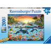 Ravensburger Orca Paradise Puzzle 200pc-RB12804-4-Animal Kingdoms Toy Store