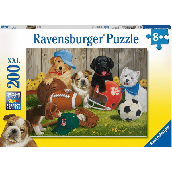 Ravensburger Let's Play Ball Puzzle 200pc-RB12806-8-Animal Kingdoms Toy Store