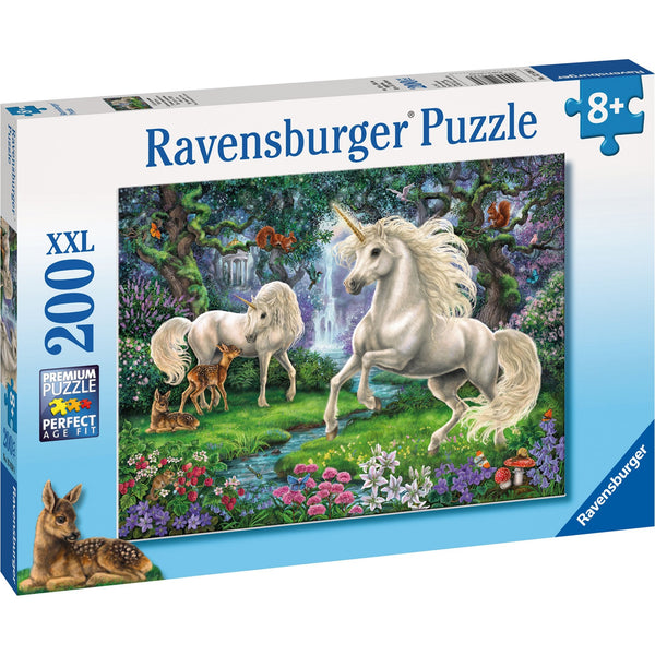 Ravensburger Mystical Unicorns Puzzle 200pc-RB12838-9-Animal Kingdoms Toy Store