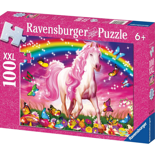Ravensburger Horse Dream Puzzle GLITTER 100pc-RB13927-9-Animal Kingdoms Toy Store