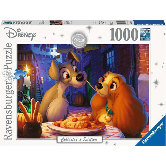 Ravensburger Disney Moments 1955 Lady and Tramp 1000pc-RB13972-9-Animal Kingdoms Toy Store