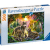 Ravensburger Wolf Family in Sunshine Puzzle 500pc-RB14745-8-Animal Kingdoms Toy Store