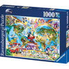 Ravensburger Disney's World Map Puzzle 1000pc-RB15785-3-Animal Kingdoms Toy Store