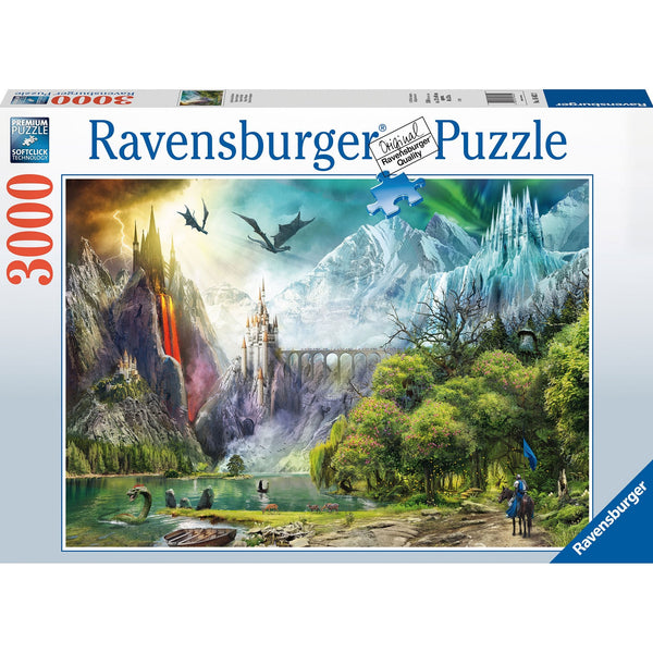Ravensburger Reign of Dragons 3000pc-RB16462-2-Animal Kingdoms Toy Store