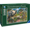 Ravensburger At the Waterhole Puzzle 18000pc-RB17823-0-Animal Kingdoms Toy Store