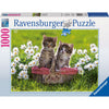 Ravensburger Picnic in the Meadow Puzzle 1000pc-RB19480-3-Animal Kingdoms Toy Store