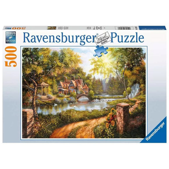 Ravenburger By The Waterside 500pc-RB16582-7-Animal Kingdoms Toy Store