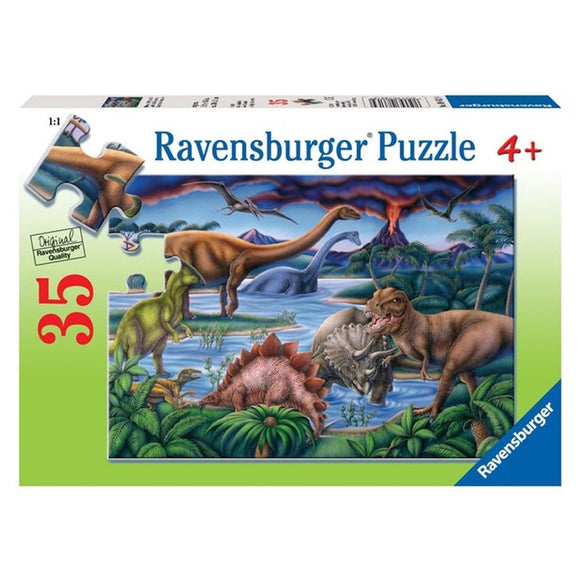 Ravensburger Dinosaur Playground 35pc-RB08613-9-Animal Kingdoms Toy Store
