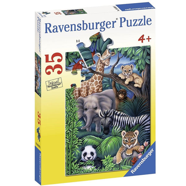 Ravensburger Puzzle Animal Kingdom 35pc-RB08601-6-Animal Kingdoms Toy Store