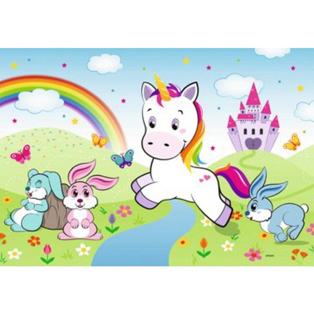 Ravensburger Puzzle Fairytale Unicorn 2x24pc-RB07828-8-Animal Kingdoms Toy Store