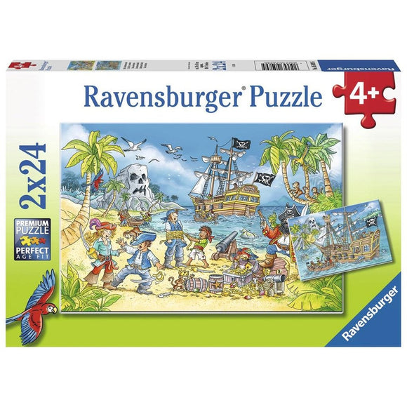 Ravensburger Adventure Island 2x24pc-RB05089-5-Animal Kingdoms Toy Store