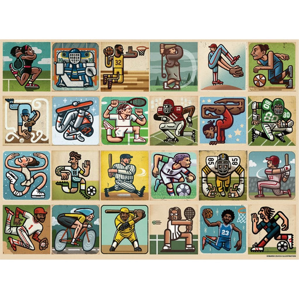 Ravensburger Awesome Athletes 300pc-RB12977-5-Animal Kingdoms Toy Store