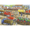 Ravensburger Busy Train Station Puzzle 2x24pc-RB09191-1-Animal Kingdoms Toy Store