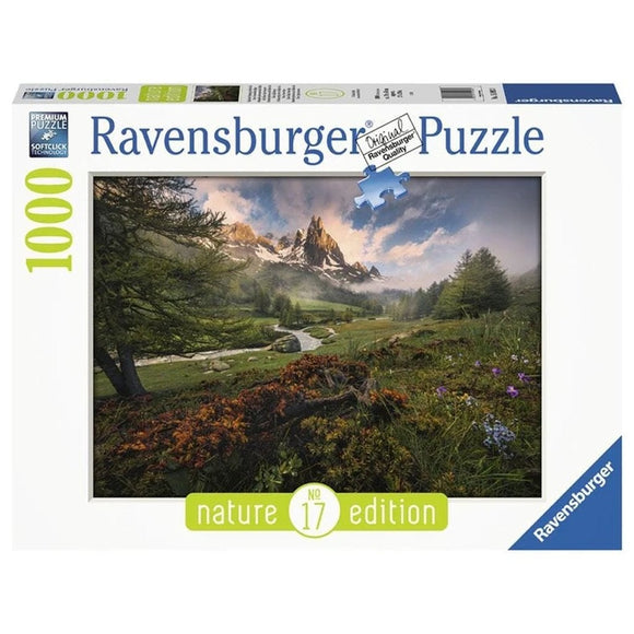 Ravensburger Clare Valley, French Alps Puzzle 1000pc-RB15993-2-Animal Kingdoms Toy Store