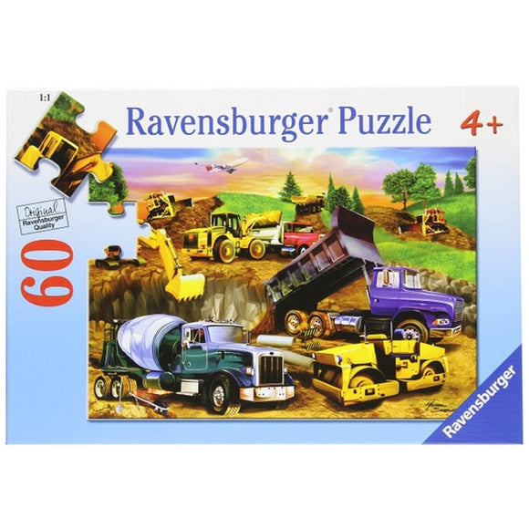 Ravensburger Construction Crowd Puzzle 60pc-RB09525-4-Animal Kingdoms Toy Store