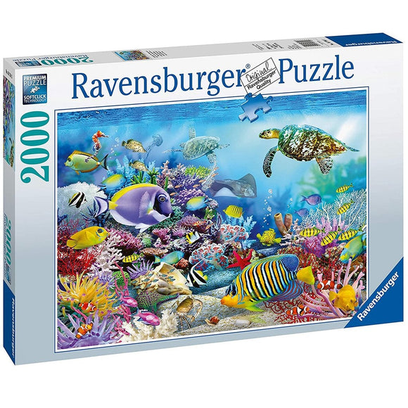 Ravensburger Coral Reef Majesty Puzzle 2000-RB16704-3-Animal Kingdoms Toy Store